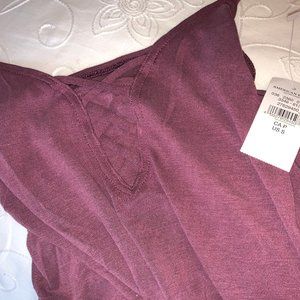 American Eagle Women's Lace-up Tank